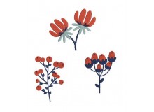 Stickserie - Winterblumen